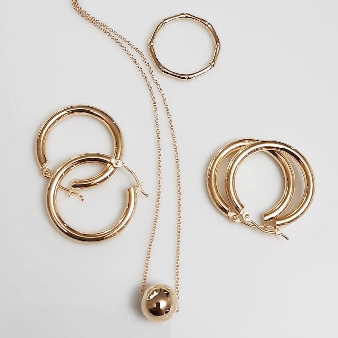 Ball n Chain Necklace