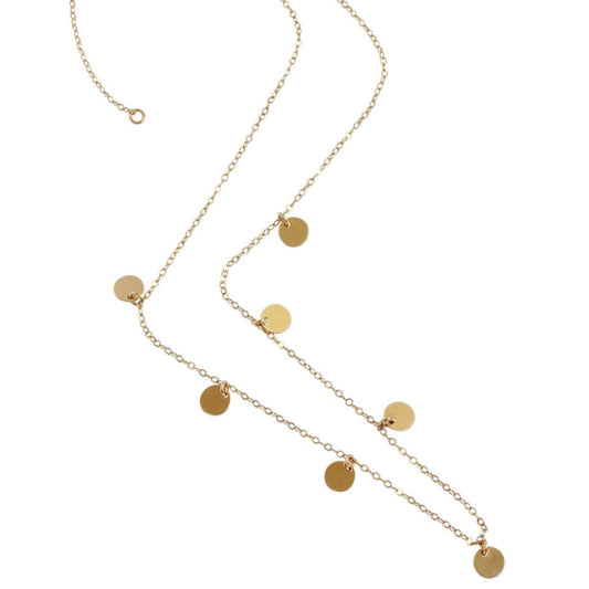 Multi Disc Necklace